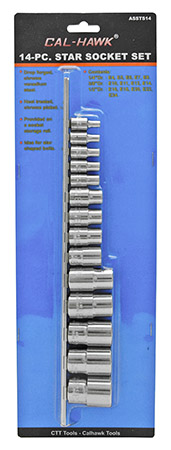 14-pc. Star Socket Set