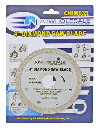 4" Diamond Saw Blade