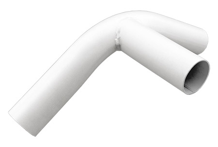 1-7/8" High Peak 3-Way Canopy Fitting - White Powder Coated