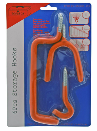6-pc. Storage Hook Set