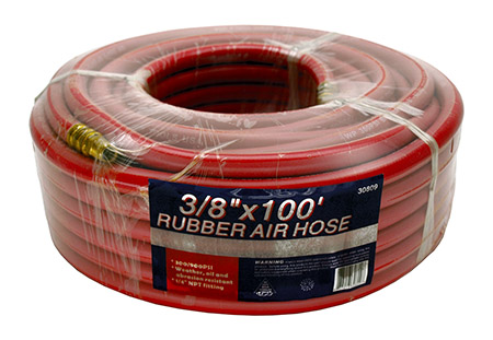 3/8" x 100' Rubber Air Hose