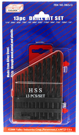 13-pc. Drill Bit Set
