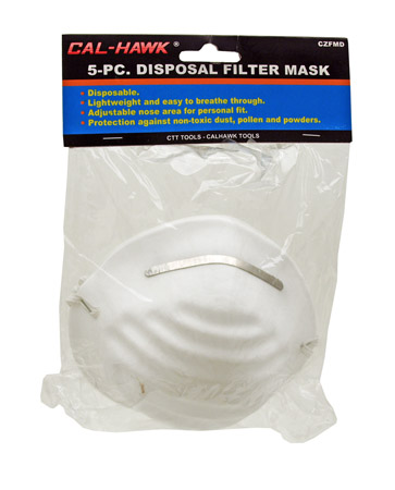 5-pc. Disposable Mask