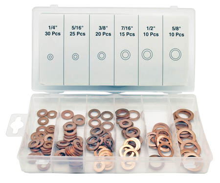 110-pc. Copper Washer Set