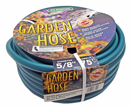 Flexon 75' x 5/8" Garden Water Hose