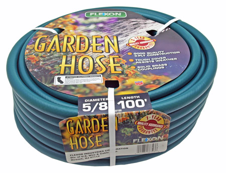 Flexon 100' x 5/8" Garden Water Hose