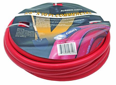 5/8" x 50' Commercial Grade Water Hose