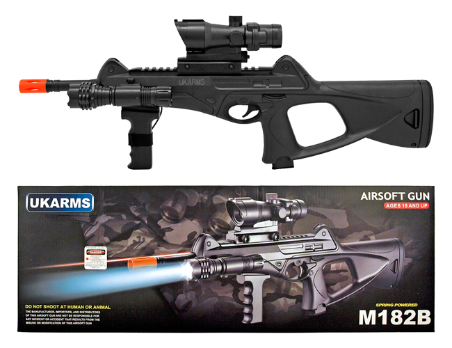 M182B Spring Powered Airsoft Rifle Kit - UKARMS