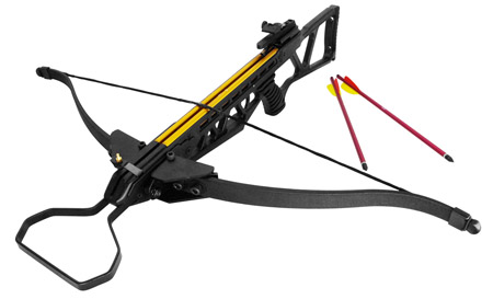 180 lb black hunting crossbow bow