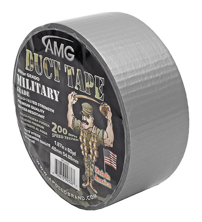 2" x 60 yd. Silver Duct Tape