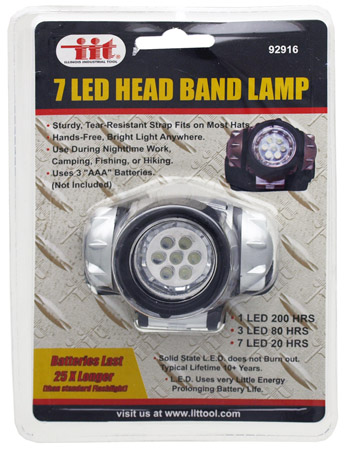 7 LED Head Band Lamp