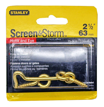 Stanley 2-1/2" Eye Hook