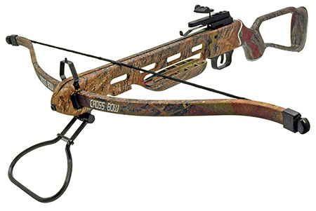 150 Lb. Crossbow w/Open Stock - Camo