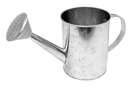 Galvanized Watering Can