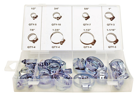 40-pc. Hose Clamp Set