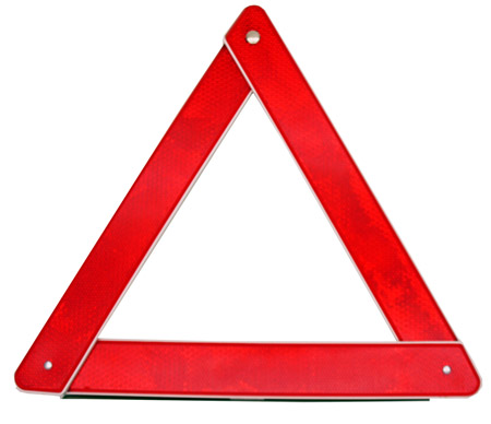 Triangle Warning Reflector