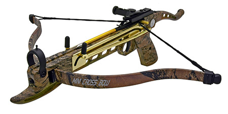 80 Lb. Self Cocking Cobra Pistol Crossbow - Tree Camo