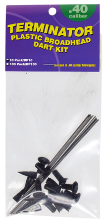 10-pc. Plastic Broadhead Dart Kit