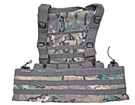 MOLLE Web Tactical Vest - Camo