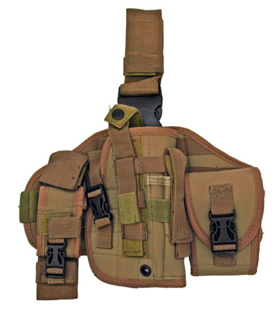 Right Handed Drop Leg Holster - Tan