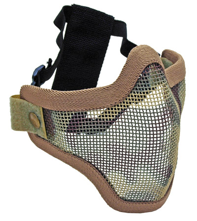 2G Strike Steel Half Mask - Desert Camo