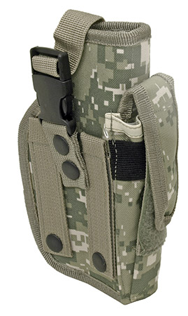 MOLLE Ambidextrous Pistol Holster - ACU Digital Camo