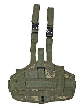 Right Handed Drop Leg Holster - ACU Digital Camo