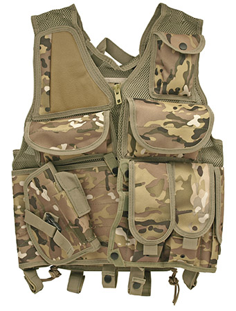 903 Mesh Tactical Vest - Multicam Camo