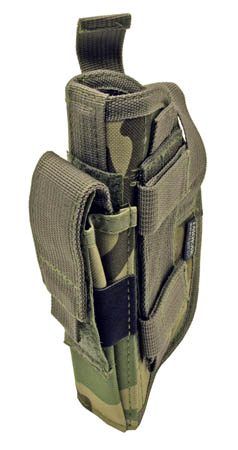 Right Handed Belt Gun Holster - Woodland Camo
