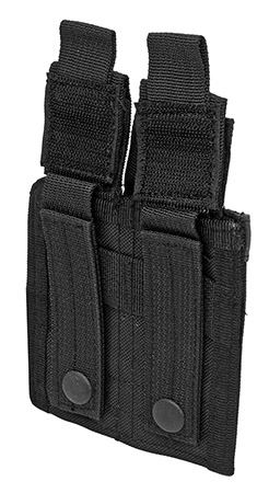 MOLLE Double Pistol Mag Pouch - Black