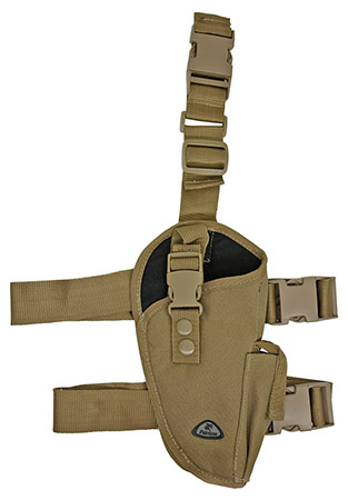 Right Handed Elite Tactical Leg Holster - Tan