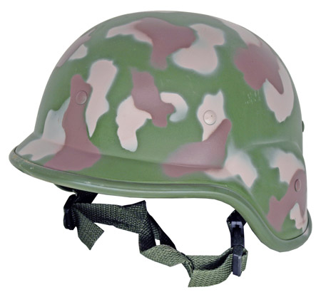 Plastic PASGT M88 Helmet - Woodland Camo