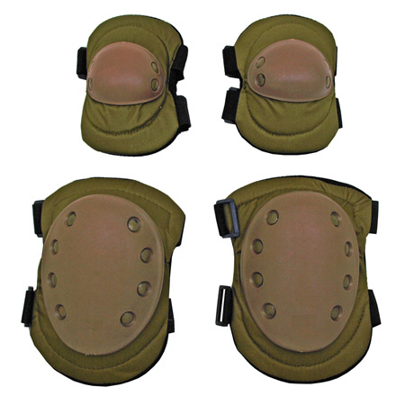 Advanced Elbow and Knee Pads - Tan