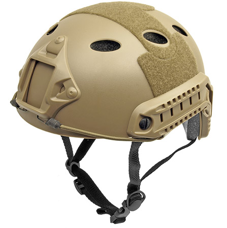 Raptors Lightweight Airsoft Helmet - Tan