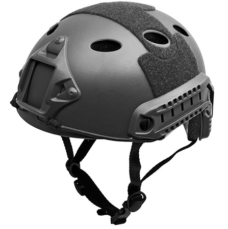 Raptors Lightweight Airsoft Helmet - Black