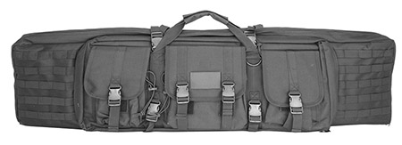 42" Padded Double Rifle Case - Black