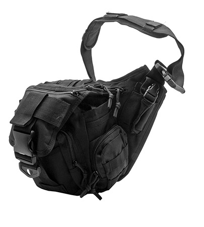 Tactical Messenger Bag - Black