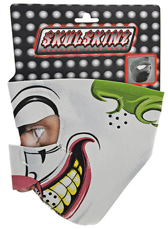SkulSkinz Neoprene Face Mask - Clown