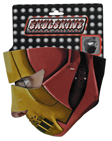 SkulSkinz Neoprene Face Mask - Steel Skull