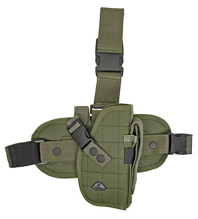 Right Handed Drop Leg Holster - OD Green