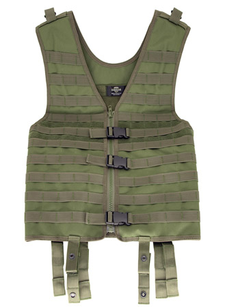 MOLLE Web Tactical Vest - OD Green