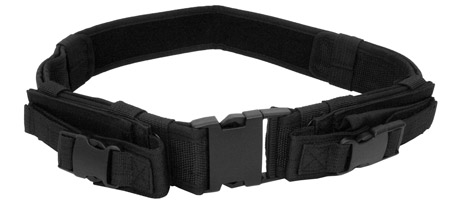 Tactical Utility Belt w/ Mag Pouches - Black