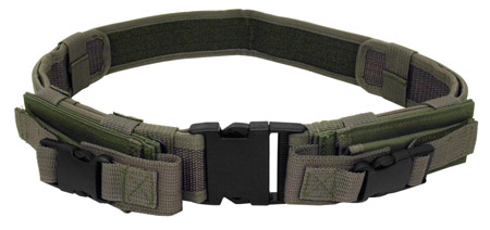 Tactical Utility Belt w/ Mag Pouches - OD Green