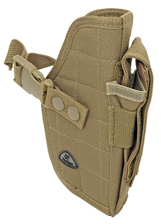 Right Handed Belt Gun Holster - Tan