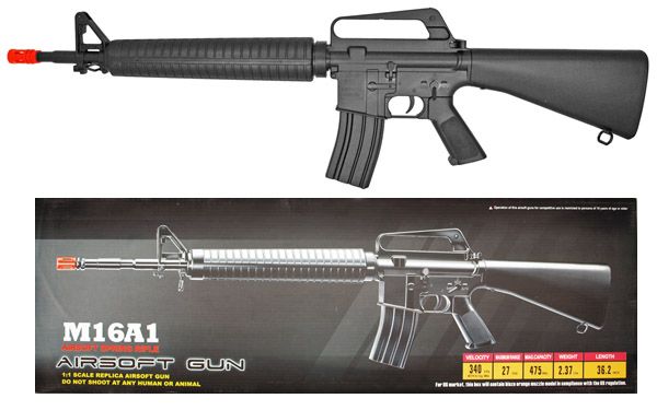 M16A1 Spring Airsoft Rifle