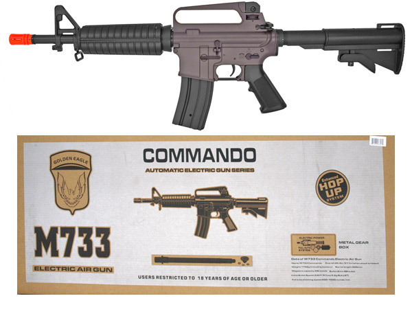 Jg6601 Commando M733 Electric Airsoft Rifle 8245