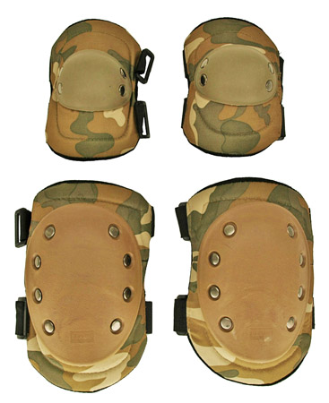Elbow and Knee Pads - Camo
