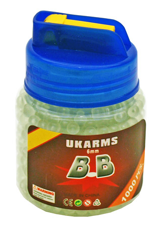1,000-pc. .12g Glow in the Dark BB's