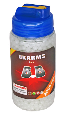 2,000-pc. .12g Glow in the Dark BB's