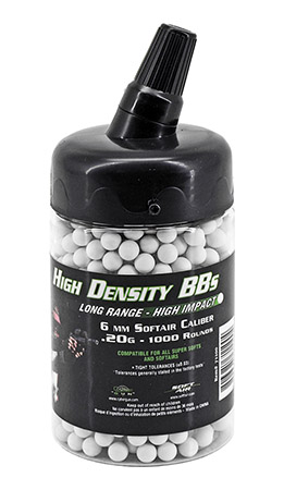 1,000-pc. .2g Ultrasonic BB's - White